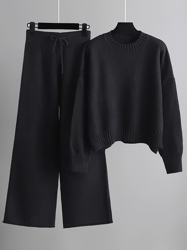 Chloe | Textured Knit Lounge Set