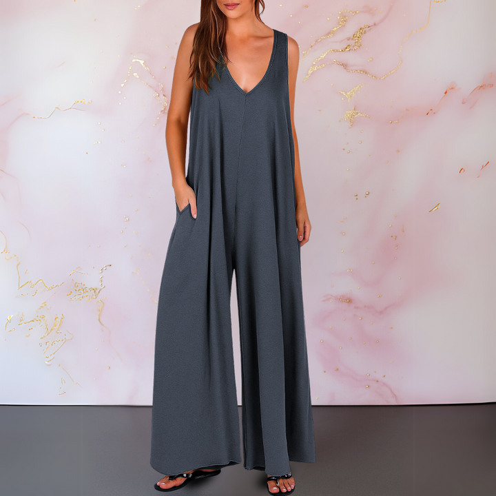 Ella | Wide-Leg Relaxed Jumpsuit