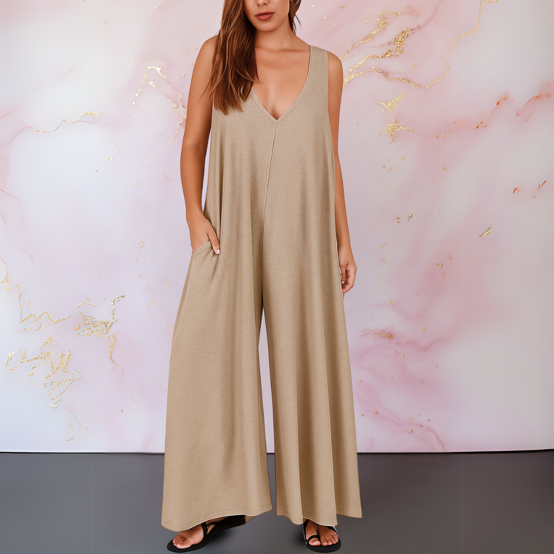 Ella | Wide-Leg Relaxed Jumpsuit