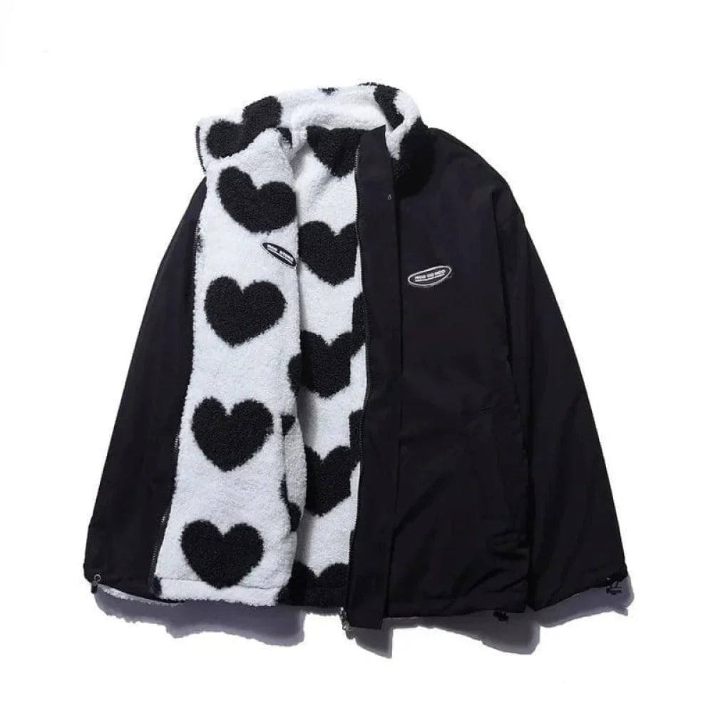 Sophie | Reversible Heart Lined Jacket