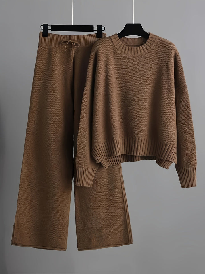 Chloe | Textured Knit Lounge Set