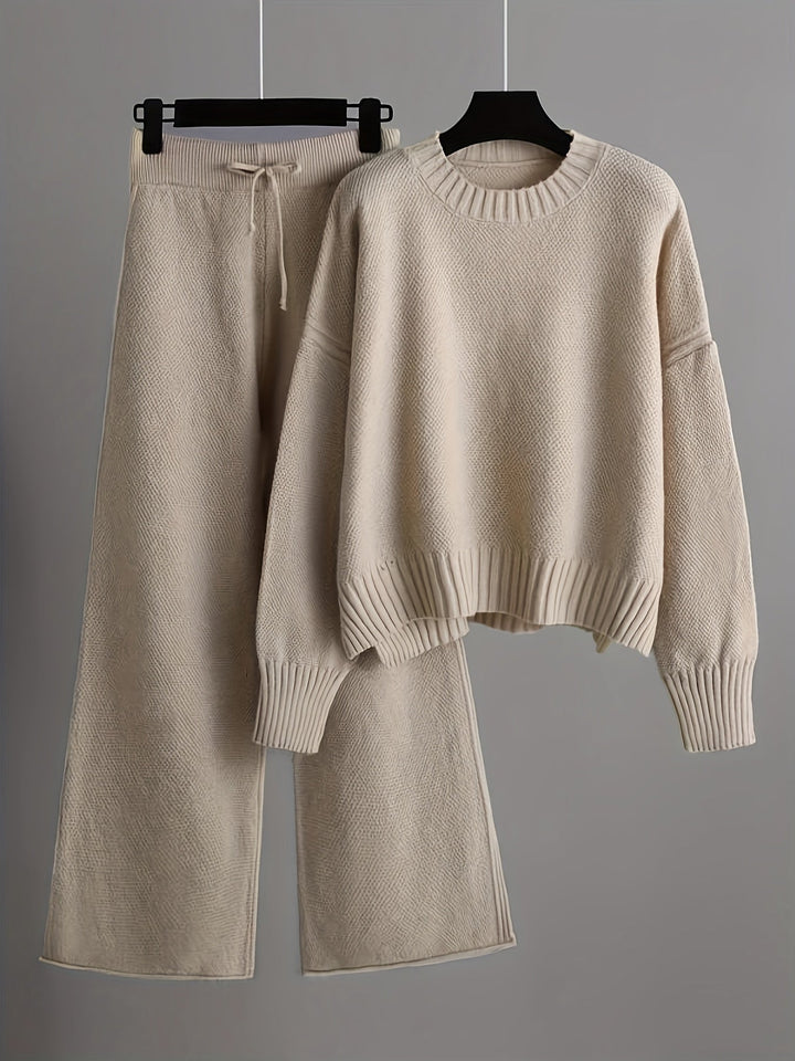 Chloe | Textured Knit Lounge Set