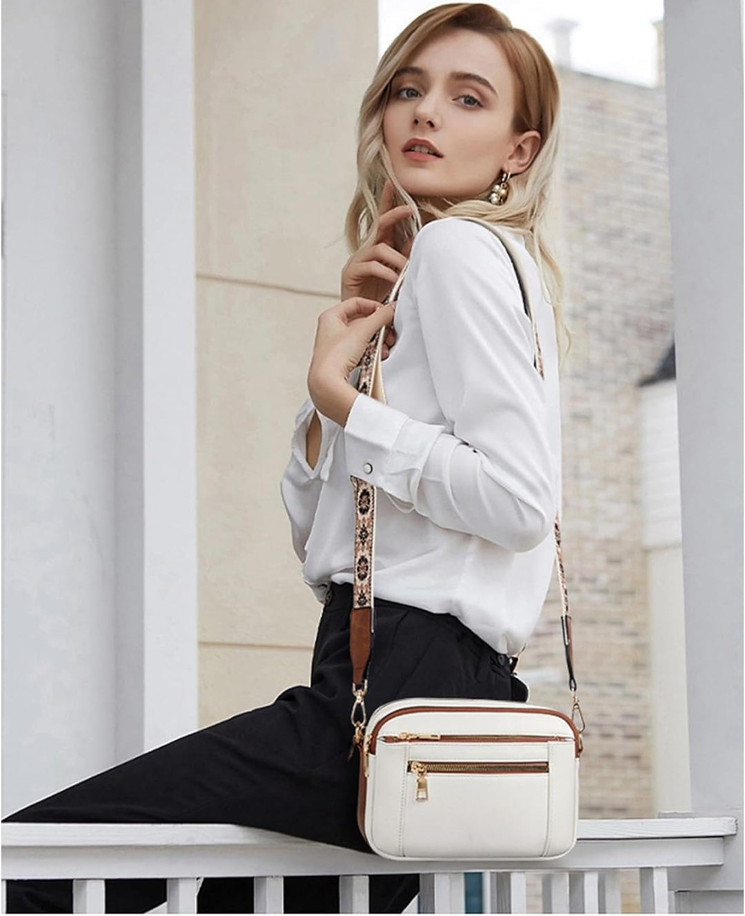 Stella | Refined Leather Shoulder Bag