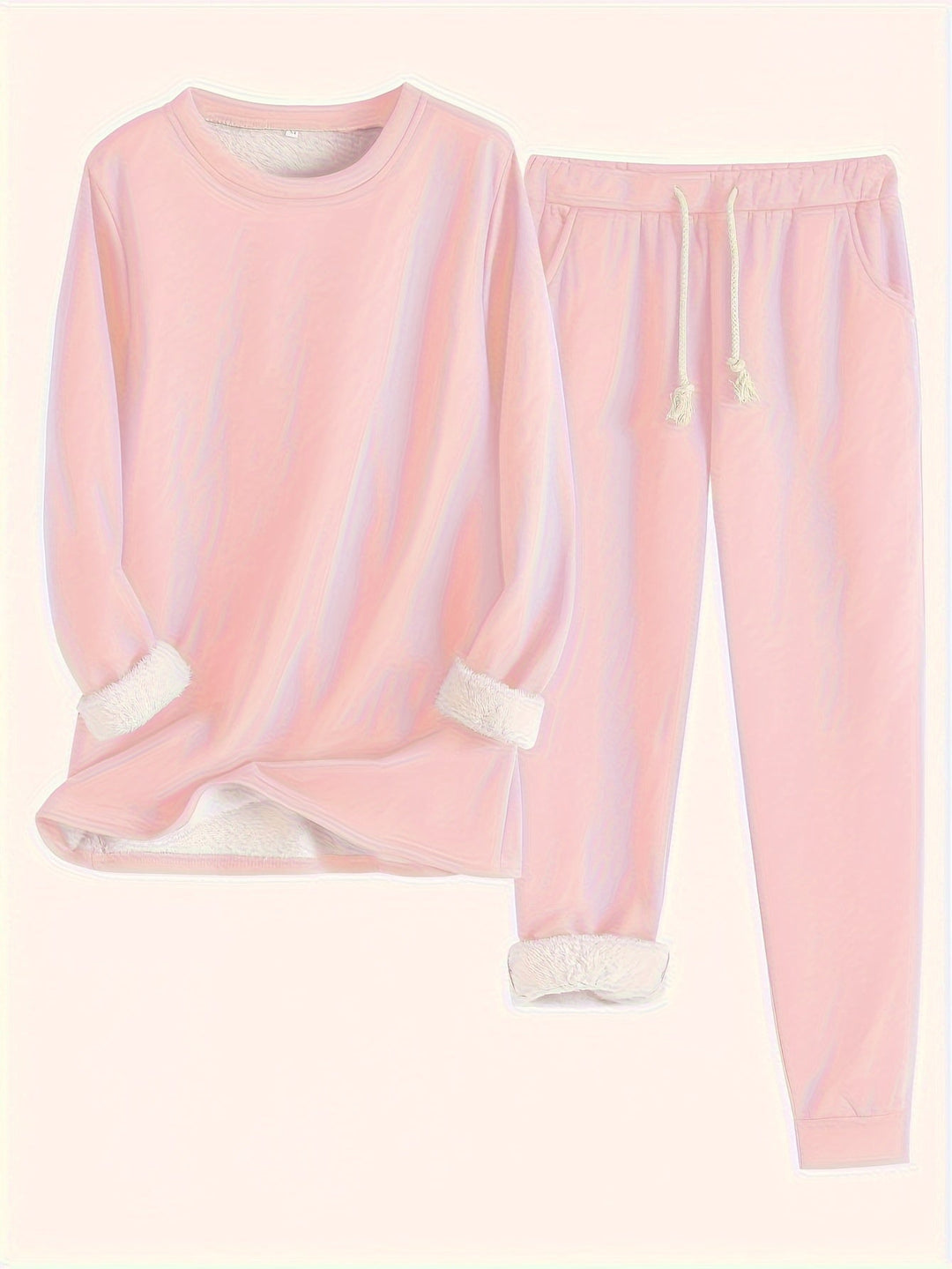 Mia | Fleece-Lined Winter Loungewear Set