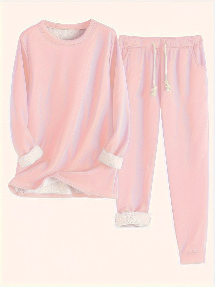 Mia | Fleece-Lined Winter Loungewear Set