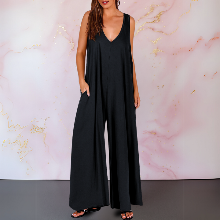 Ella | Wide-Leg Relaxed Jumpsuit