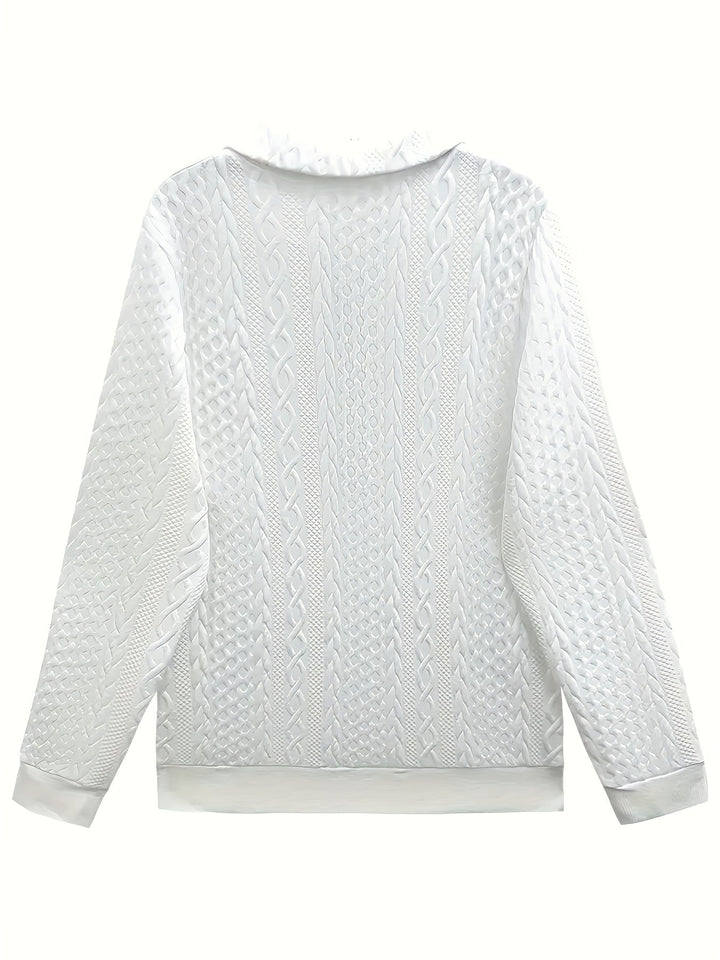Isla | Elegant Zippered Sweatshirt