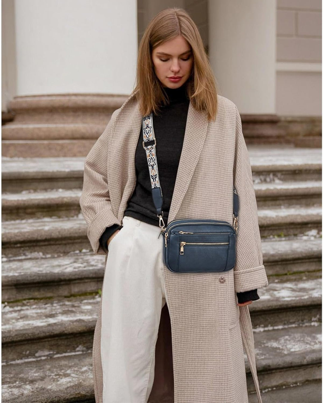 Stella | Refined Leather Shoulder Bag