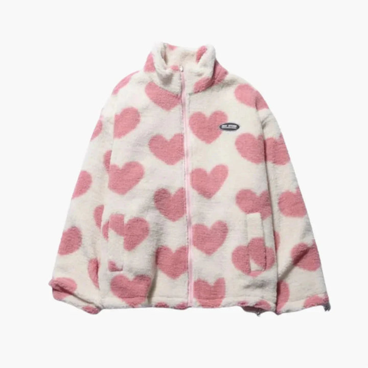 Sophie | Reversible Heart Lined Jacket