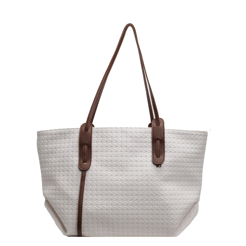 Margot | Woven Everyday Shoulder Tote