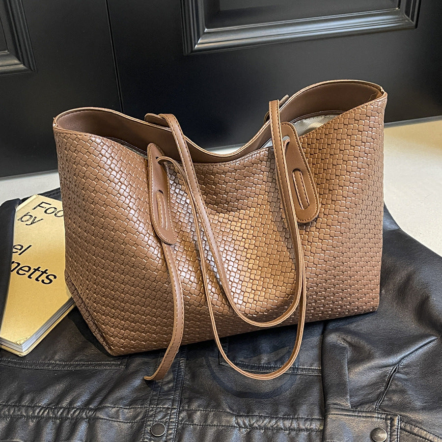 Margot | Woven Everyday Shoulder Tote