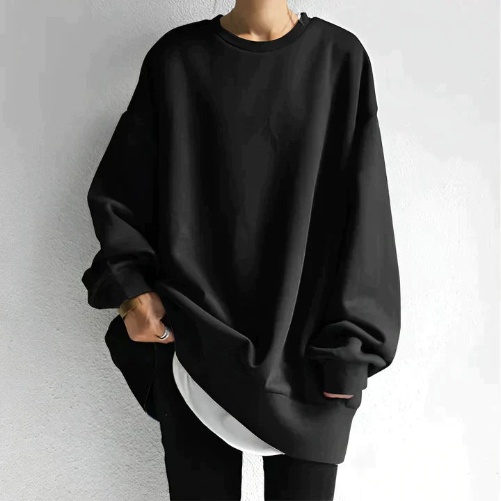 Lily | Oversized Round Neck Jumper