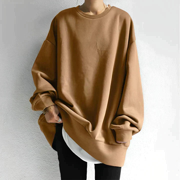 Lily | Oversized Round Neck Jumper