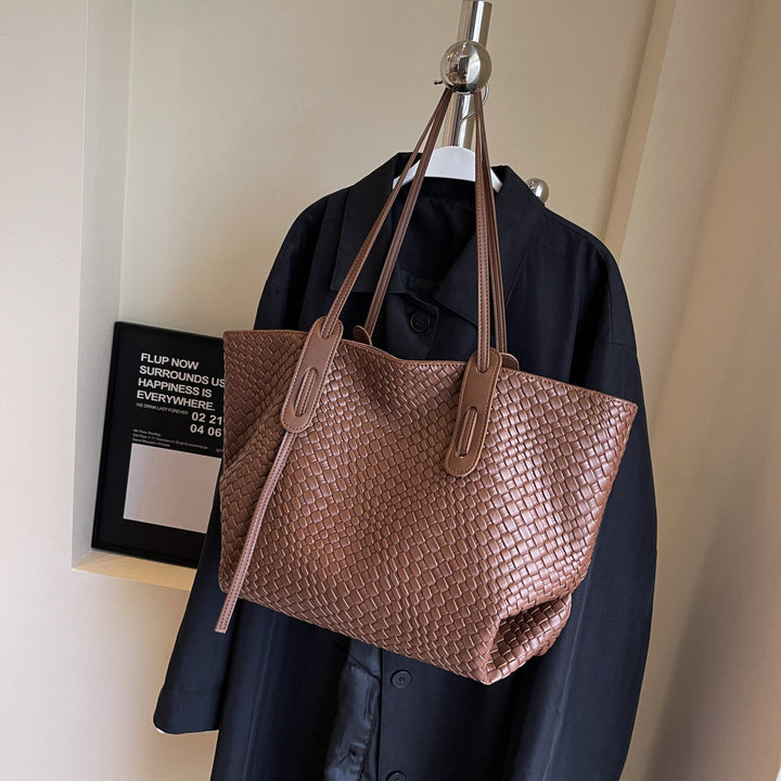 Margot | Woven Everyday Shoulder Tote