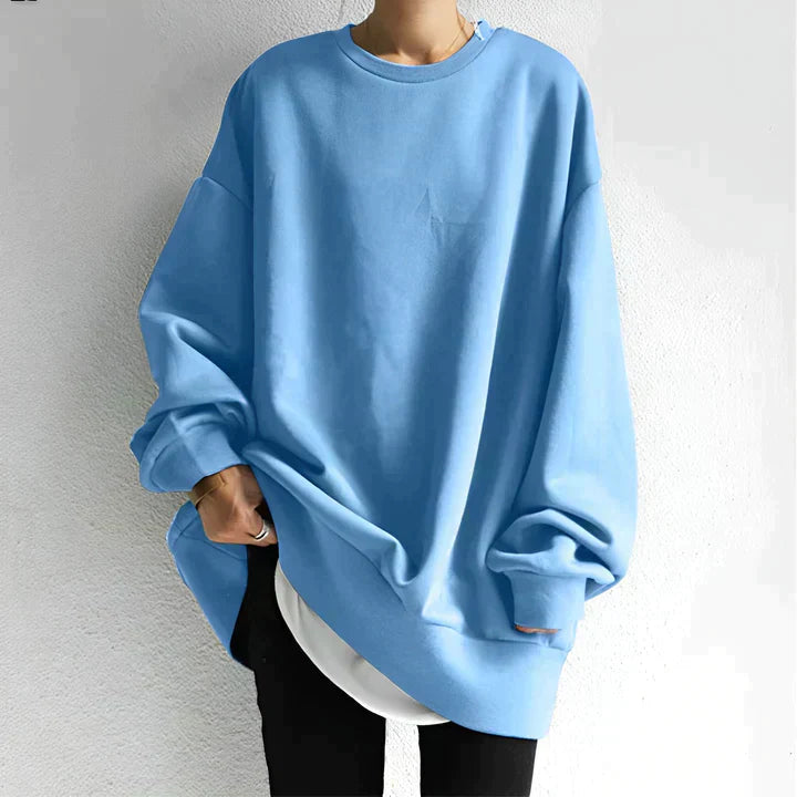 Lily | Oversized Round Neck Jumper