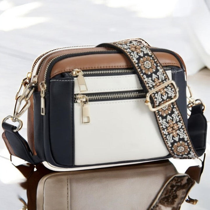 Stella | Refined Leather Shoulder Bag