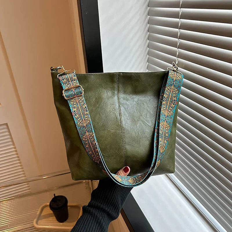 Yvonne | Boho Strap Slouch Tote