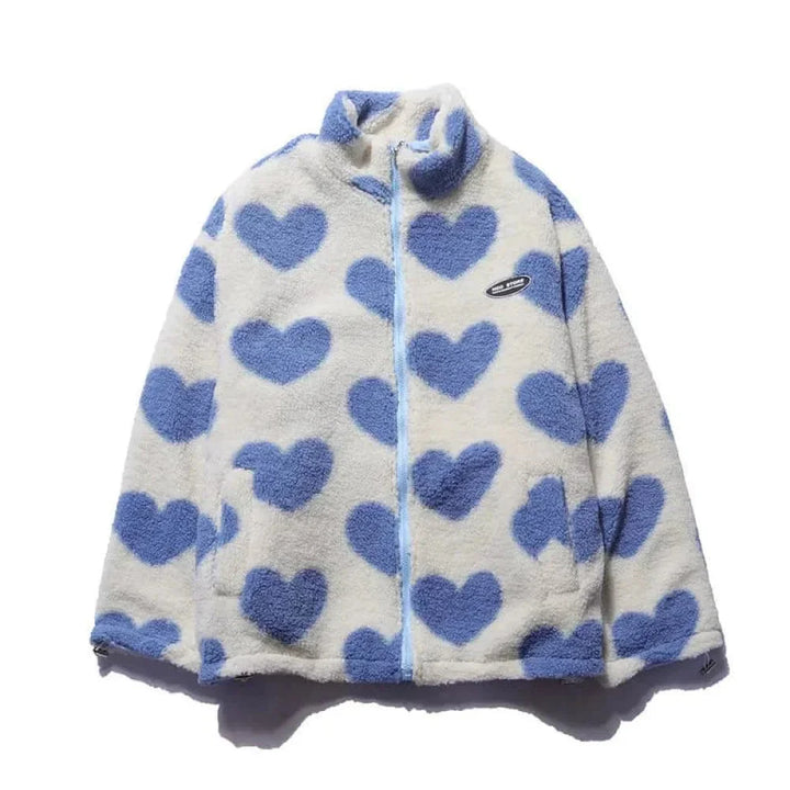 Sophie | Reversible Heart Lined Jacket