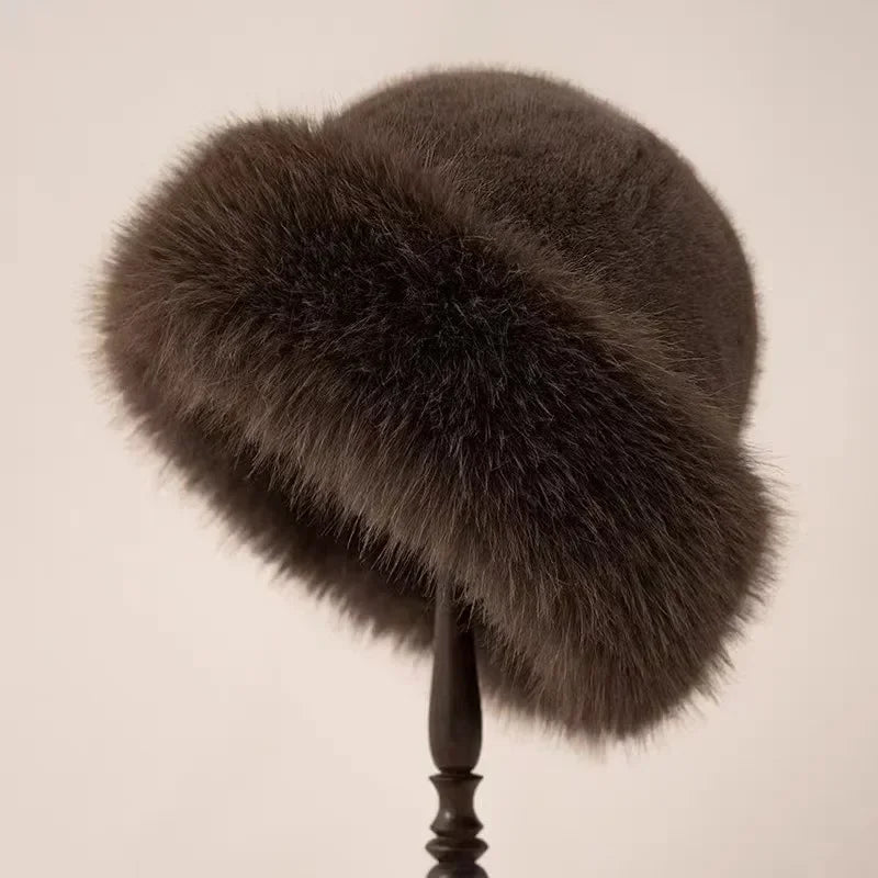 Edith | Elegant Faux Fur Winter Hat