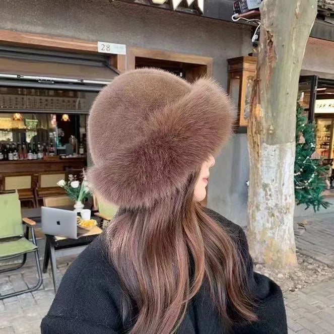 Edith | Elegant Faux Fur Winter Hat
