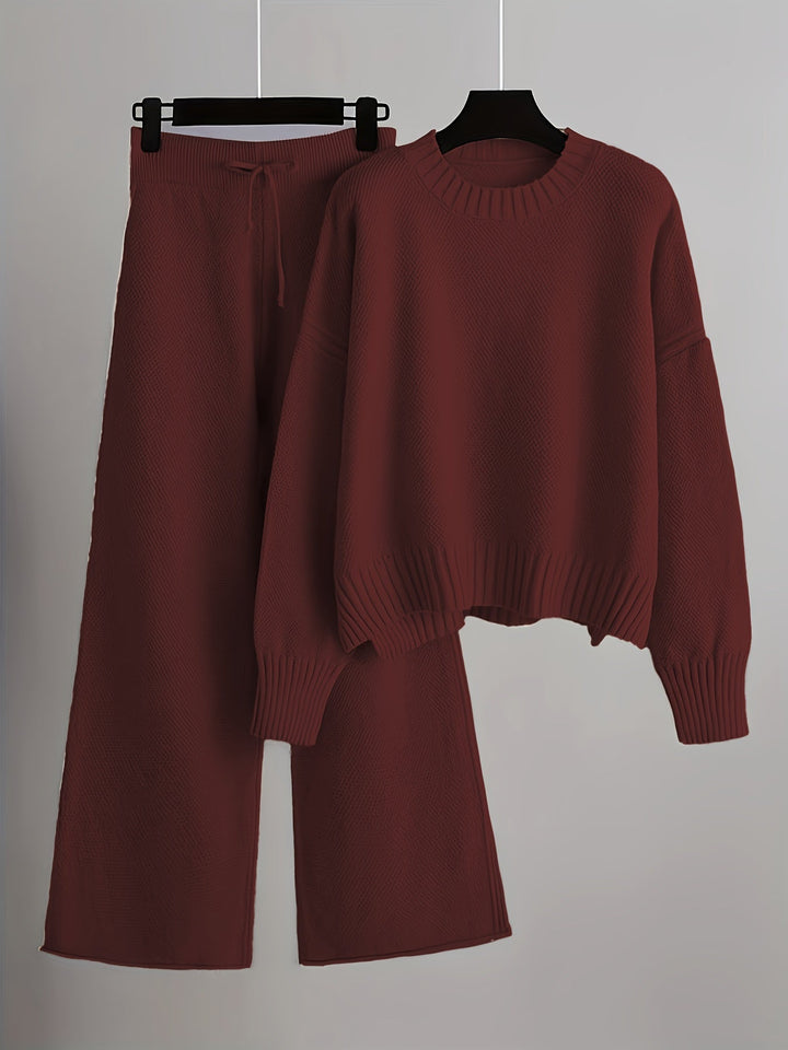 Chloe | Textured Knit Lounge Set