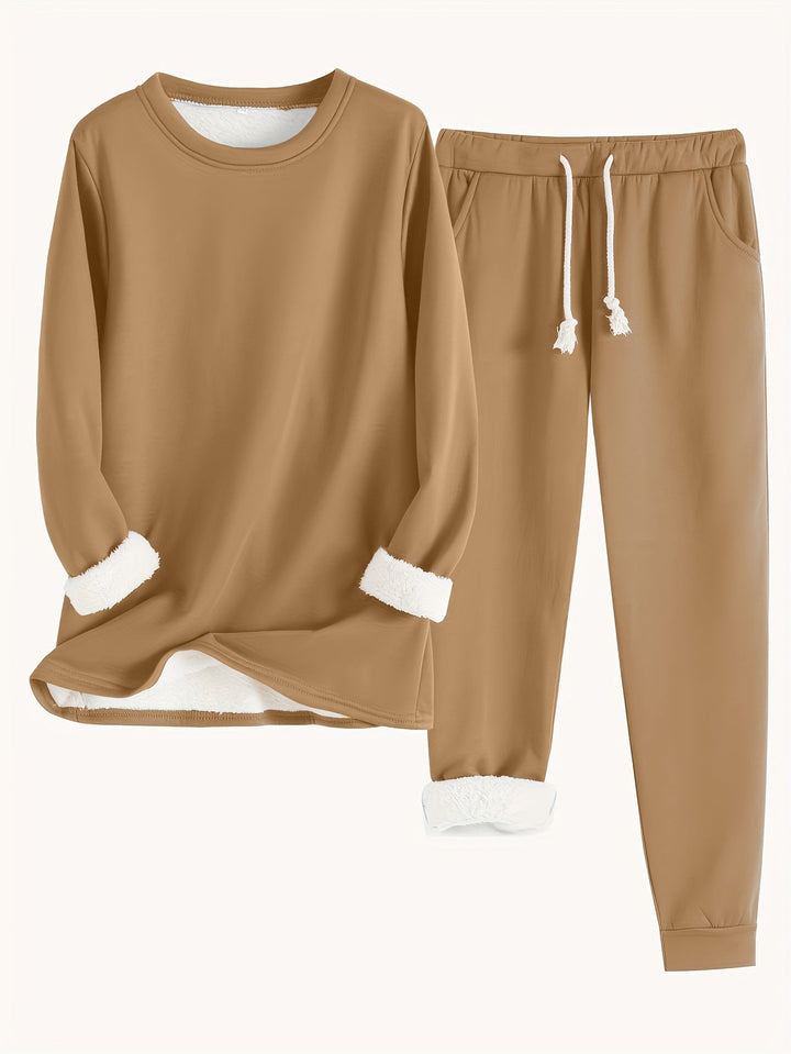 Mia | Fleece-Lined Winter Loungewear Set